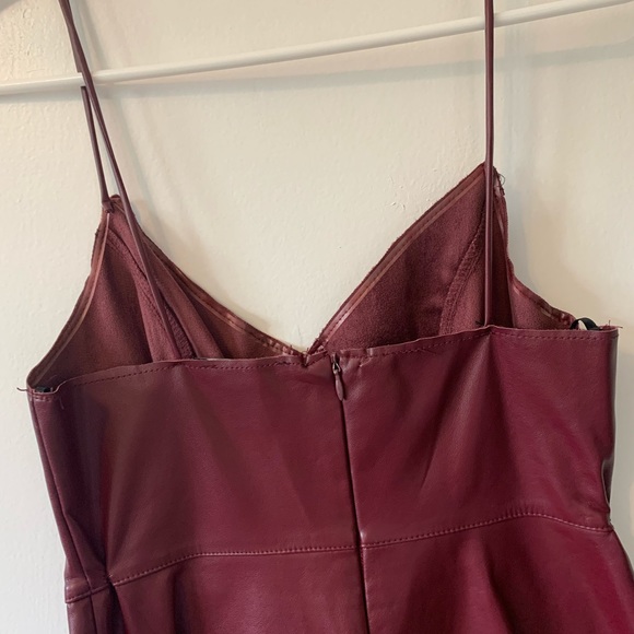 Size small pleather skater dress. - Picture 2 of 2